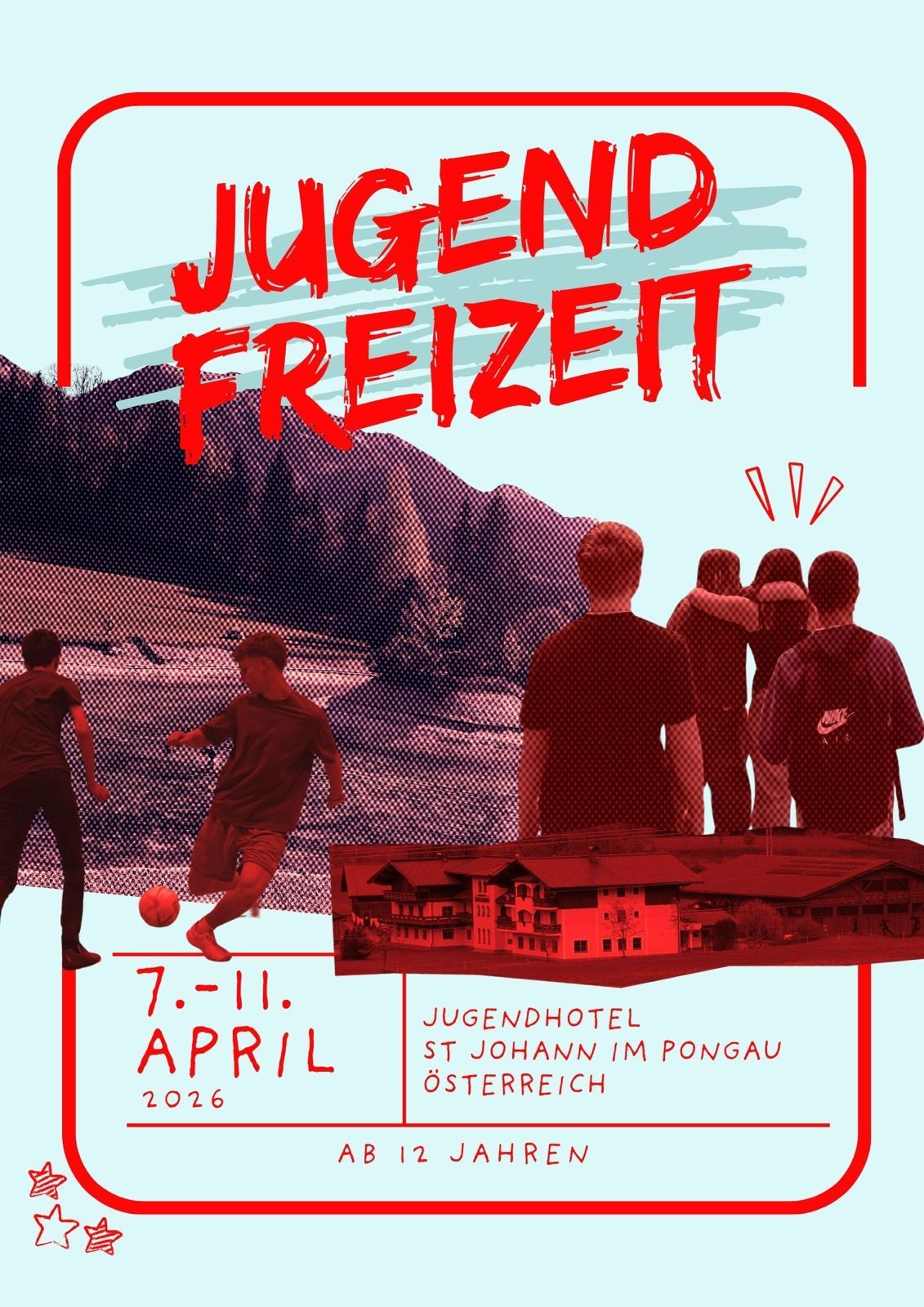 Jugendfreizeit 2026 Vorderseite